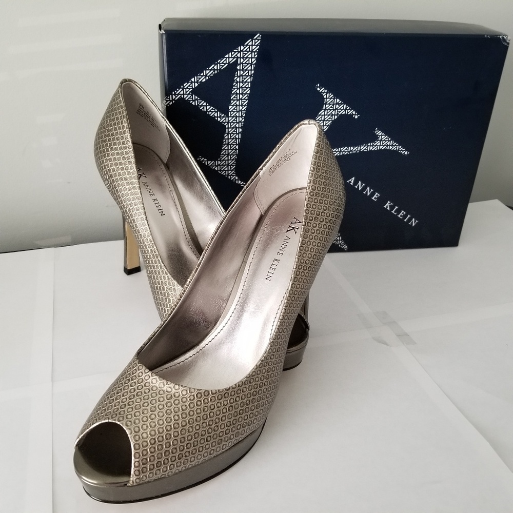 Ann Klein Open Toe Heels